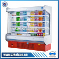 Supermarket soft drink refrigerator showcase